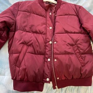 Red Puffer Jacket (M)